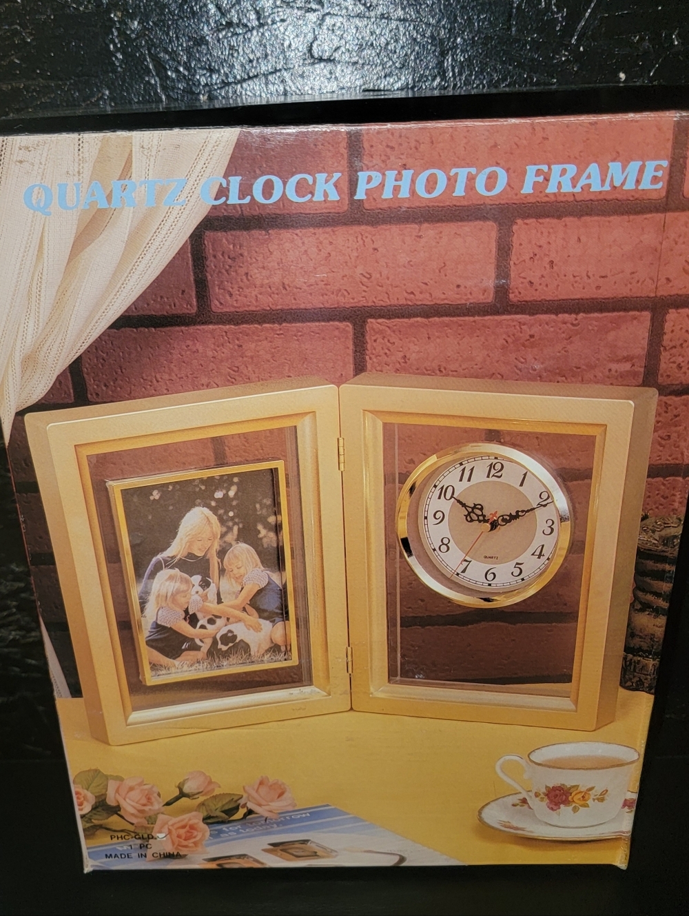 Quartz Clock Photo Frame